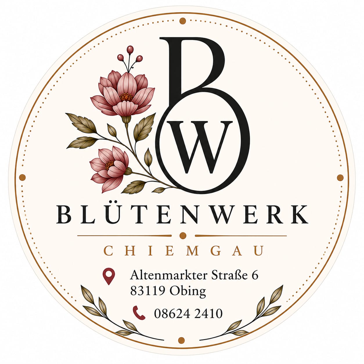 Blütenwerk Chiemgau Logo